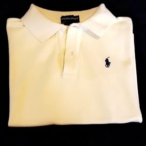 Ralph Lauren Kids Custom-Fit Mesh Polo Light Yello